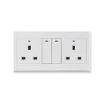 FUTINA D1 Series – 13A Double Socket